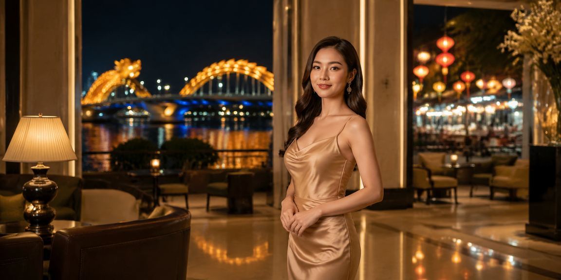 Chợ đêm Đà Nẵng minh họa thanh toán mobile trong lúc giải trí