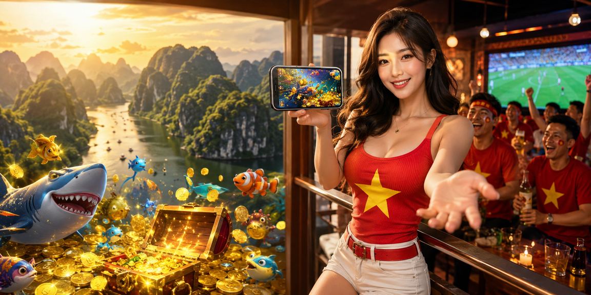 Người dùng Ninh Bình xem giao diện casino mobile bằng tiếng Việt